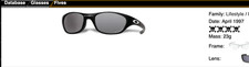 OAKLEY FIVES 1.0 (GEN1 - 1997) | REPLACEMENT ARM STEMS | MATTE BLACK | OEM