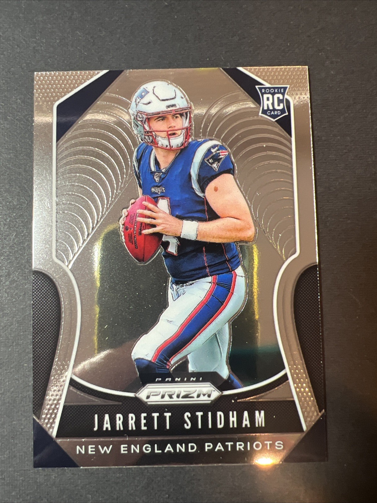 2019 PANINI PRIZM JARRETT STIDHAM ROOKIE RC #308 New England Patriots NFL