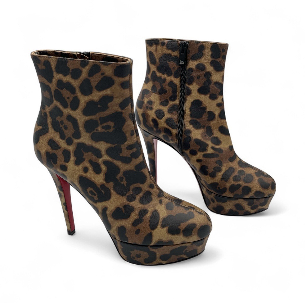 Leopard Print Boots Louboutin Leopard Thigh High Boots Christian