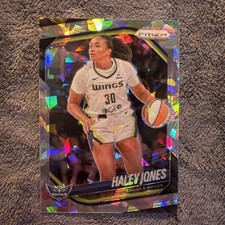 2025 Panini Prizm WNBA Cracked Ice Prizm #43 Haley Jones Dallas Wings