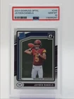 JAYDEN DANIELS 2024 DONRUSS OPTIC RATED ROOKIE COMMANDERS RC PSA 10 Q2010
