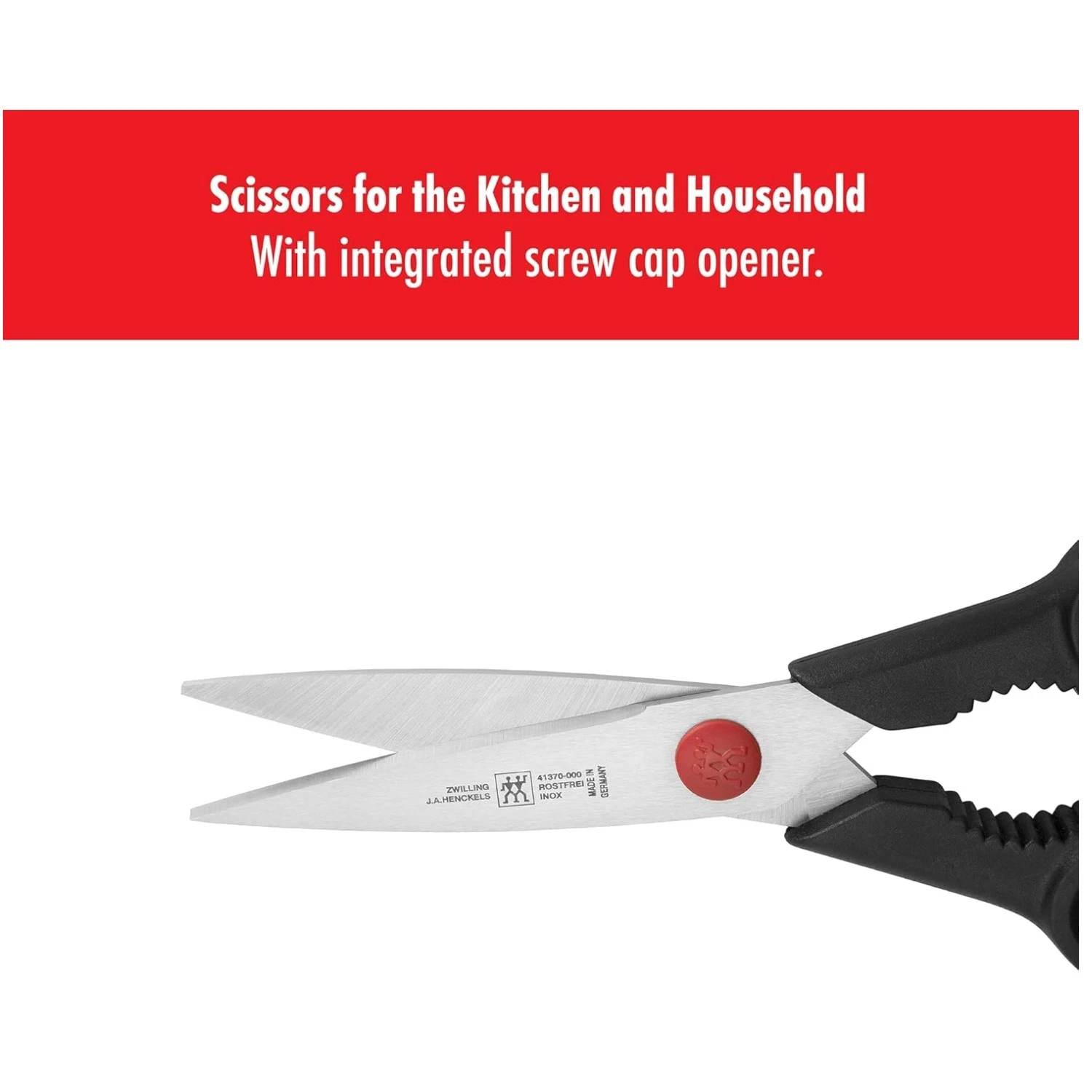 J.A. TWIN L Kitchen Shears - Stainless Steel Blade