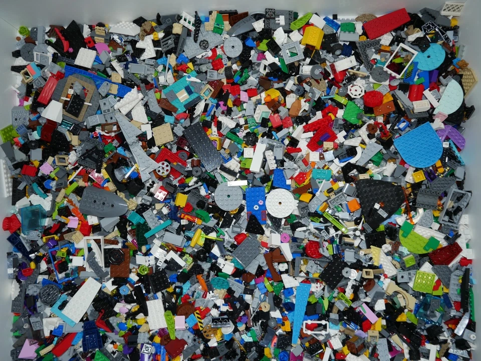 Lego® Qualitätsgeprüfte Kiloware Bausteine Technic, System, City - 10 kg - Bild 4 von 4