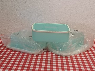  Tupperware * 3 x  Quadro * 500ml * Vorratsbehälter mit Deckel * mint * neu OVP