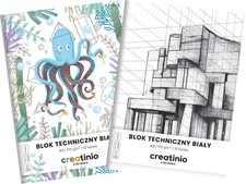 5904017422686 Blok techniczny Creatnio A3 10 biaych kartek HAMELIN