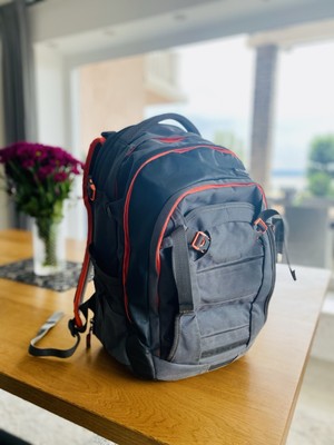 Satch By Ergobag, Rucksack, Mitwachsend, Coral Phantom Frau Rot Neon