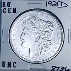 1921 D BU GEM MORGAN SILVER DOLLAR UNC MS+++ U.S. MINT RARE COIN 8736