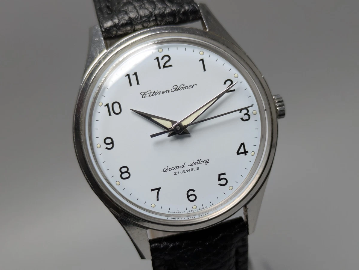 Citizen Mechanical (Manual) 21 Jewels Wristwatches for sale - eBay