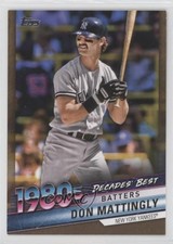 2020 Topps Decades Best Batters Gold 11/50 Don Mattingly #DB-42 1u6