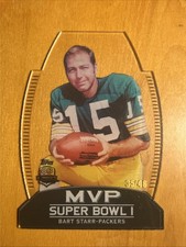 2012 Topps QB Immortals Super Bowl MVP Die-Cut /46 BART STARR #SBMVP-BS1 PACKERS
