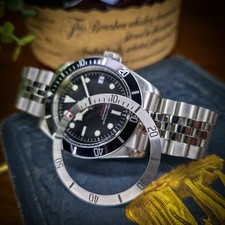 Tudor Heritage Black Bay Steel “Monochrome” | 79730 | 41mm on Jubilee 3