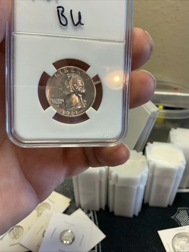 1961 SILVER Washington Gem Proof Quarter from Original Sets In Cello, Fast 🚢