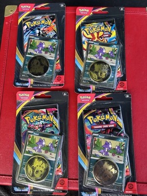 Pokémon TCG Chaos Rising pack of 4