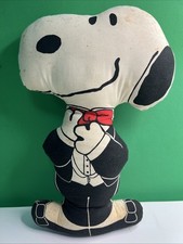 VTG 1958 SNOOPY by UFS Stuffed Figural Pillow 18 x11 x2 Charles Schulz Peanuts