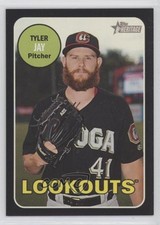 2018 Topps Heritage Minor League Edition Black 33/50 Tyler Jay #34 0x1