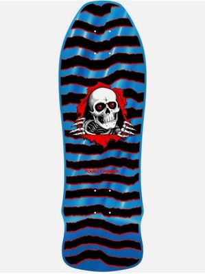 Powell Peralta RIPPER Skateboard Deck WHITE/BLACK/PINK