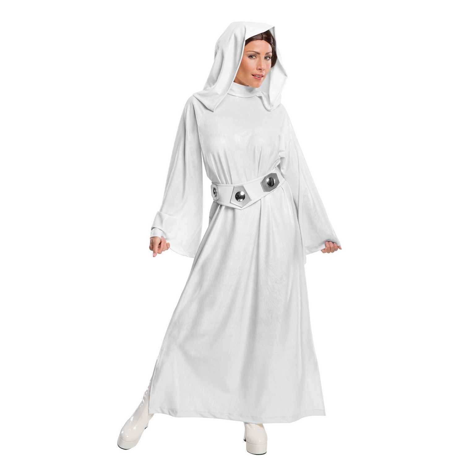 Star Wars Vestido de Disfraz Princesa Leia para Mujer (BN4948)