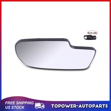 Mirror Glass Manual Left Side For 1999-2007 Silverado Sierra GMC