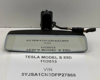 2012-2016 Tesla Model S Front Interior Rear View Mirror OEM A048070