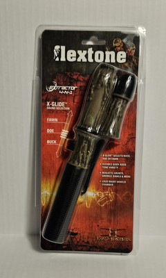 Flextone HeadHunter Extractor Deer Call | Realistic 4-in-1 Deer Game Call