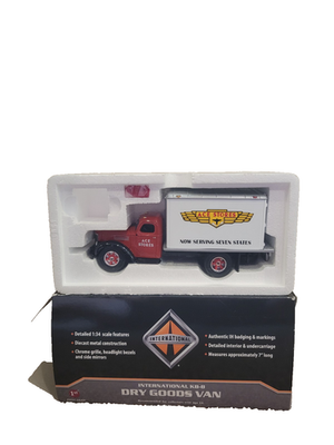 #ad Vintage Ace Hardware First Gear 1949 International Dry Goods Van 1 34 Scale $24.99
