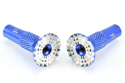 2Sets M3 Long Blue Futaba /Spektrum DX6i DX7S DX8 DX9 TX Gimbal Sticks US SHIP E - Foto 6