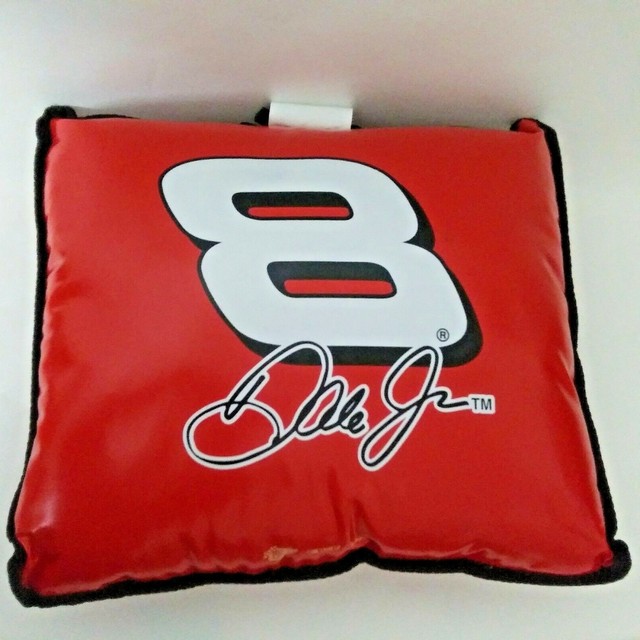NASCAR Racing Dale Earnhardt Jr. 8 Red Stadium Seat Cushion Black Trim