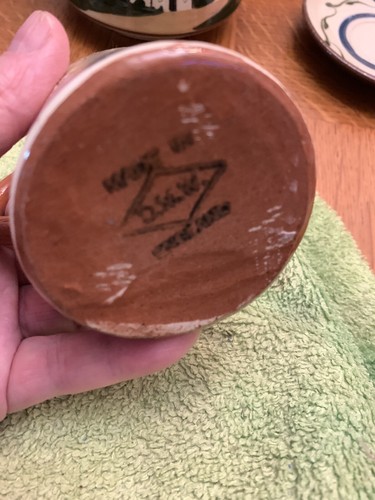 Dartmouth Pottery Motto Ware small pitcher - Picture 6 of 7