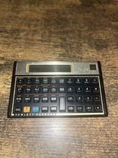 Vintage HP Hewlett Packard 12C Financial Calculator pre-owned tested working