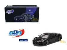 BBR MODELS MASERATI MC20 1/64 MODEL CAR NERO ENIGMA BLACK BBRDIE6402