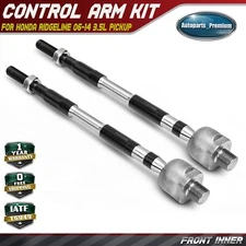 2Pcs Front Inner Tie Rod End Kit for Honda Ridgeline 2006-2014 V6 3.5L Pickup