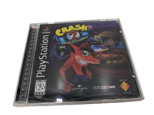 Crash Bandicoot 2 : Cortex Strikes Back Sur PS1 - Complet Et En Excellent état