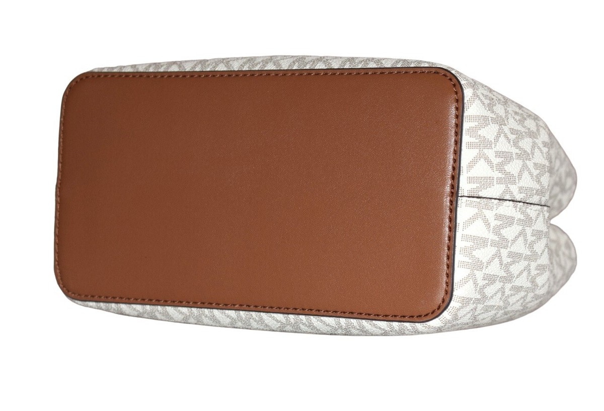 MICHAEL KORS Damen Tasche Bag PRATT SM BUCKET MESSENGER vanilla  