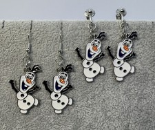 Disney Inspired Olaf from frozen Earrings. YOU CHOOSE