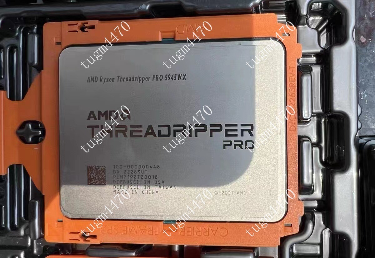 AMD Ryzen Threadripper Pro 5945wx CPU Processor 12 swrx8 AMD Ryzen Threadripper Pro 5945wx CPU Processor 12 swrx8