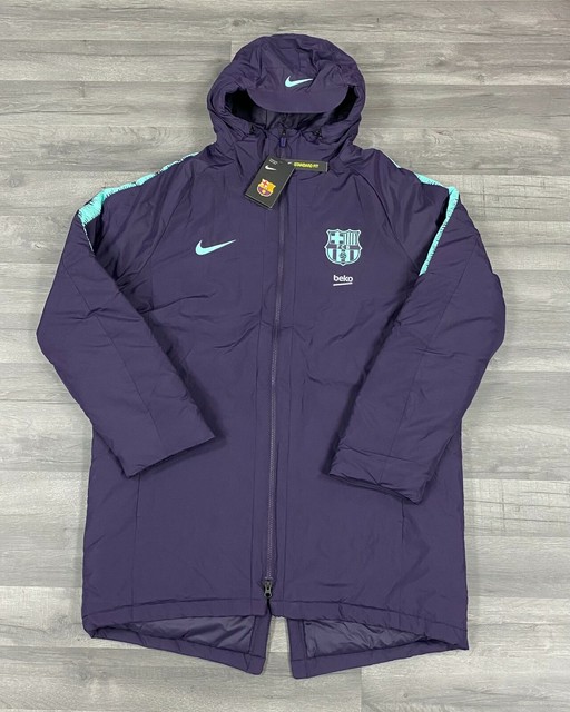 Nike FC Barcelona Squad Players Edition Padded Winter Coat Jacket Size 2xl for sale online | eBay