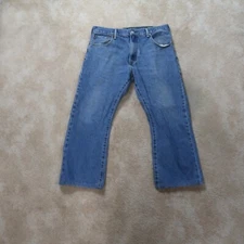 Levi's 517 Bootcut Jeans Men's 36x30 (36x26) Blue Denim Cowboy Western