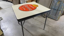 Corona Metal Table with Legs-Mexican-Restaurant- Bar-29x29-Beer-RARE