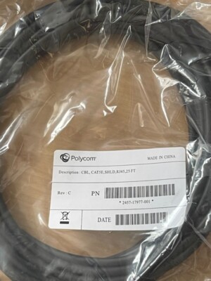 Polycom 2457-17977-001 RJ45 25FT Kabel Polycom CBL CAT5E SHLD RJ45 25FT Kabel