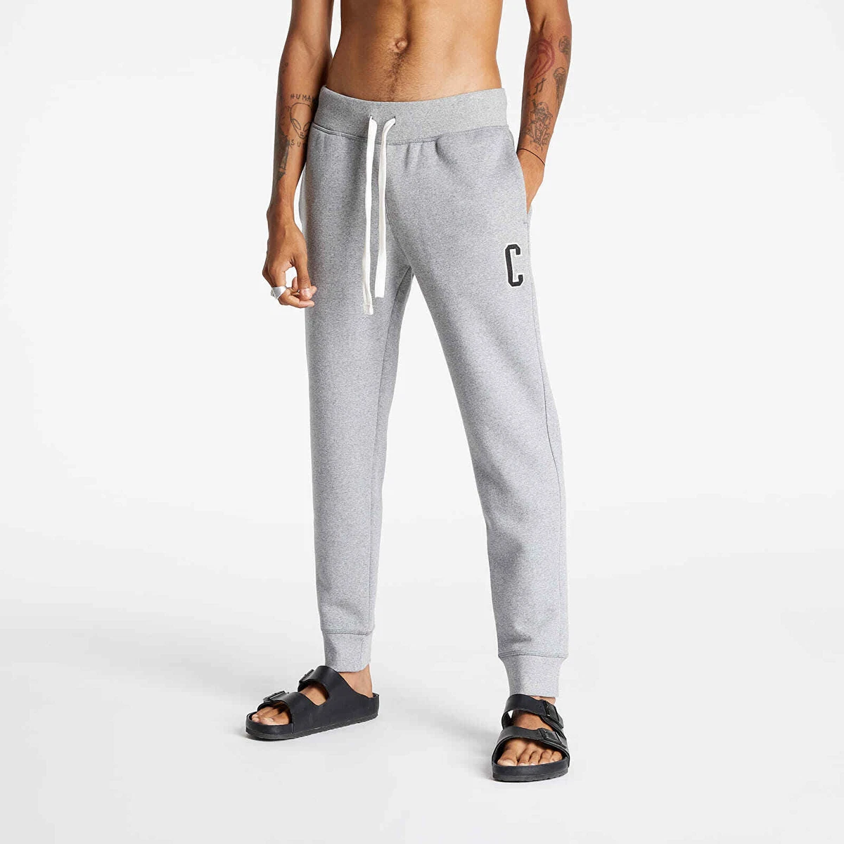 Champion Rib Cuff Pants Herren Grau Sportkleidung Athletic Jogginghose Hose  | eBay