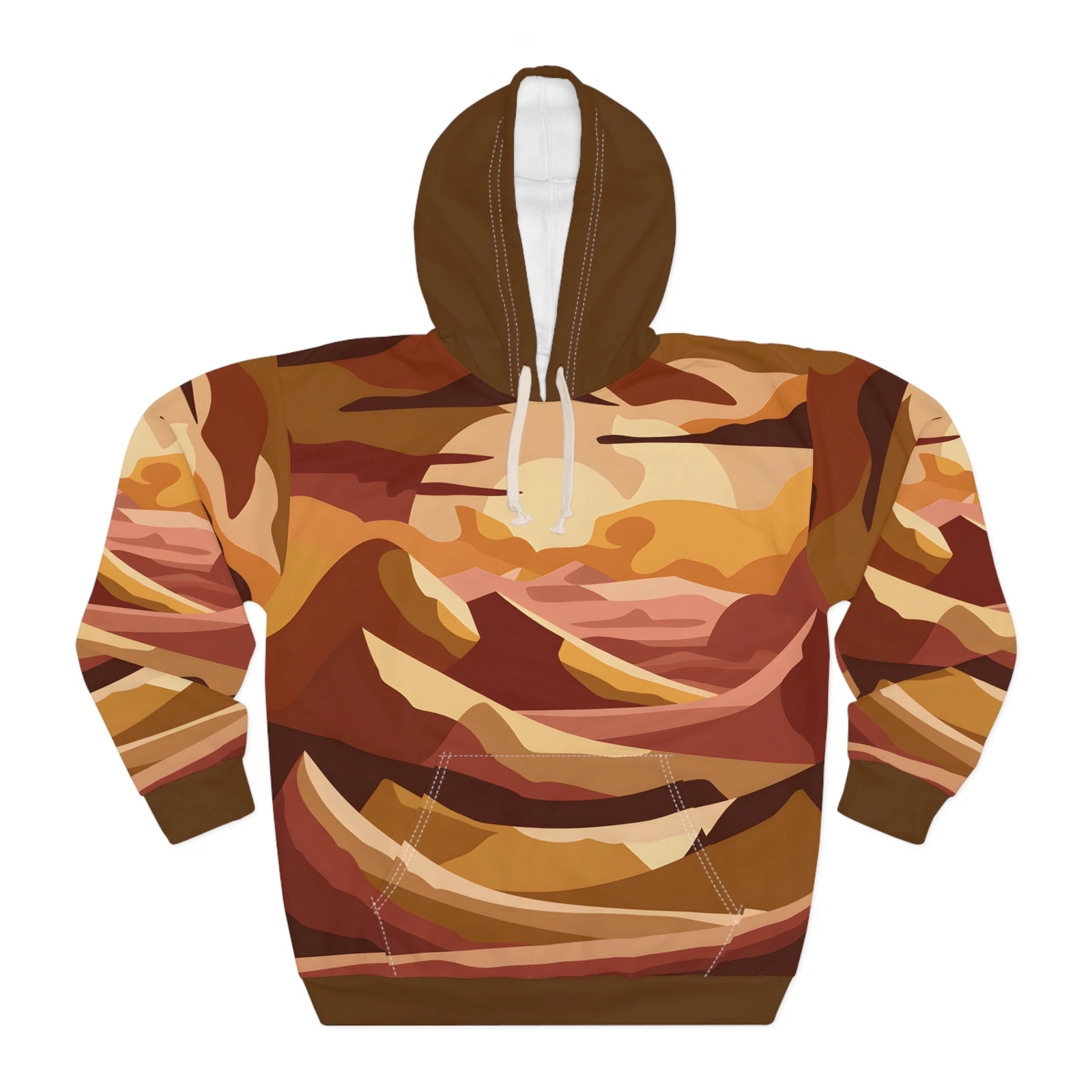 Desert Sunset All Over Print Hoodie Warm Cozy Travel Outdoor Apparel Unisex
Opens in a new window or