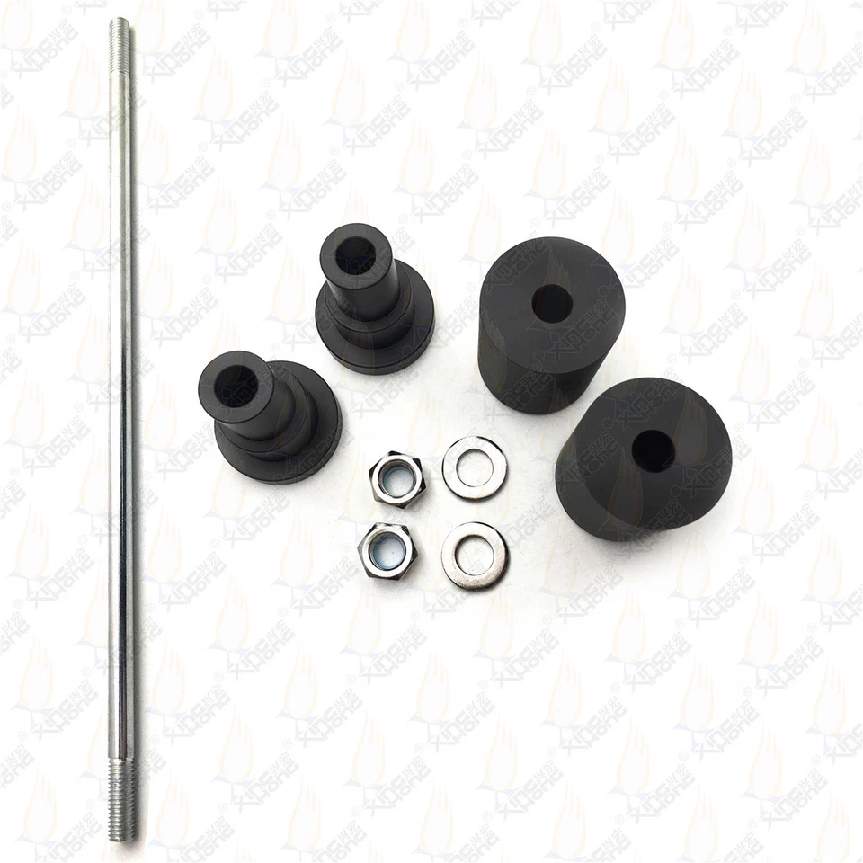 Cuadro deslizante para Ducati Monster S2 Multistrada Sport 1000S 2001-2008 negro Foto 3 de 4