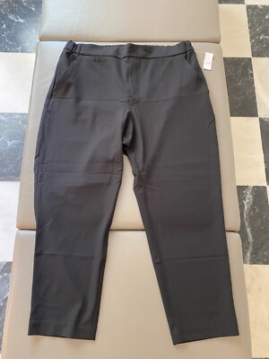 Women's Black PULL ON Dress Pants w/Stretch Size XL 6% Spandex Lightweight  GAP | eBay