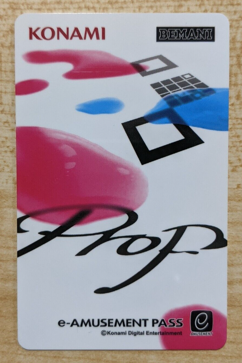 SHIPS FROM USA Unused Konami e-AMUSEMENT PASS Card jubeat prop | eBay