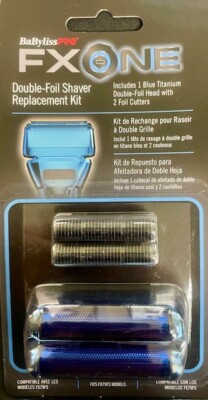 BabylissPRO Replacement FXONE  Double Foil Shaver Replacement Kit