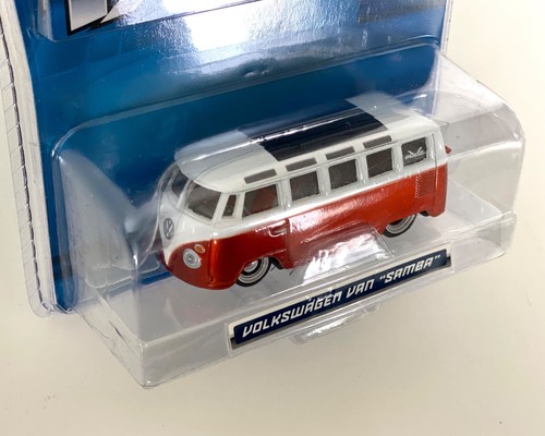 2007 MAISTO 1/64 ALL STARS V BUGZ VOLKSWAGEN BUS VW VAN SAMBA ORANGE/WHITE HTF - Picture 3 of 4