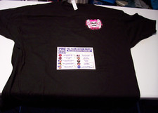 Pro Wrestling Crate Exclusive "Forever" Hart Foundation T-Shirt 2XL May 2024