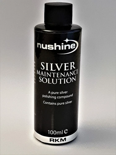 Nushine silver maintenance solution 100mls -  MAINTAIN YOUR SILVER PLATING