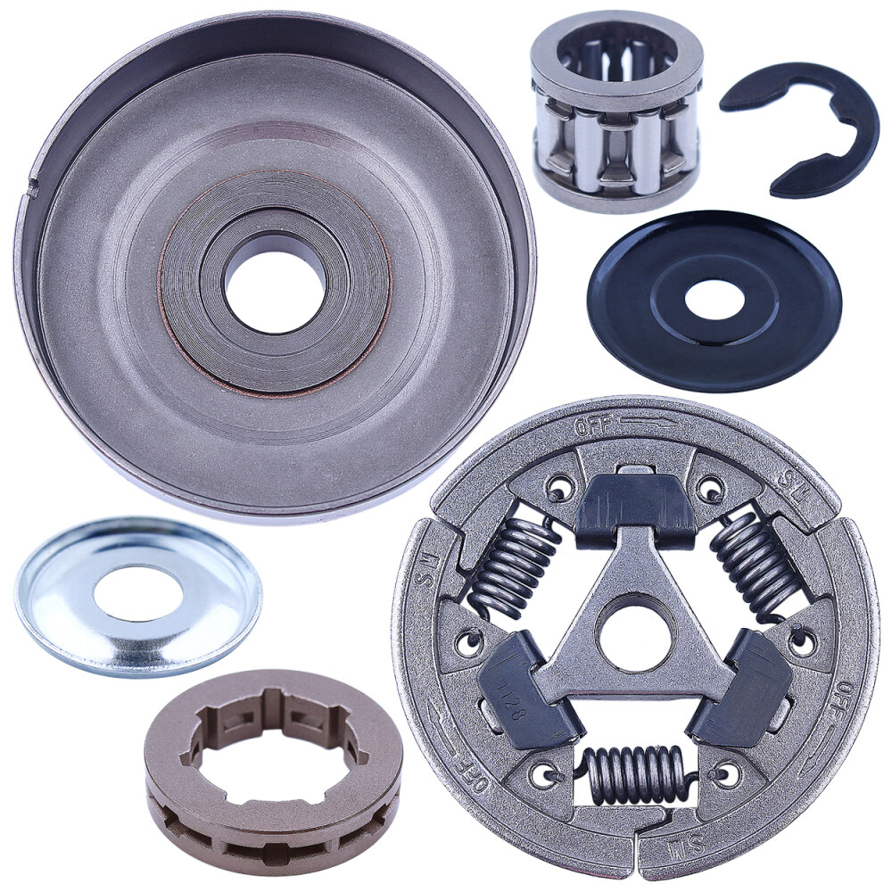 3/8" 7T Clutch Drum Cover Rim Sprocket Kit For Stihl MS460 MS362 MS361 044 046