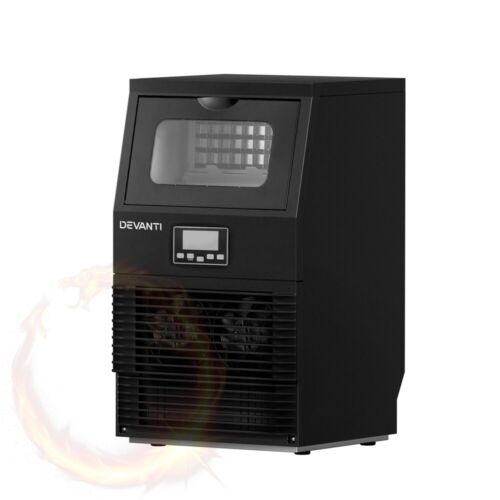 Devanti Commercial Ice Maker Cube Machine 30kg - Picture 2 of 8